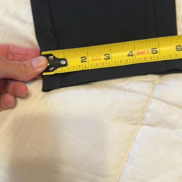 NWOT Nine West Black Leggings Sleek Stretchy Ankle-Length - Picture 7 of 7